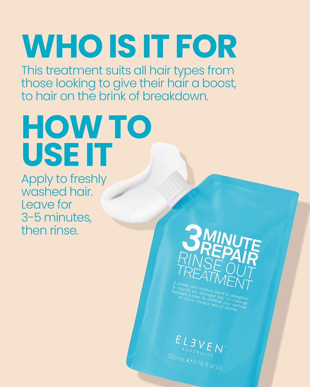 3 MINUTE REPAIR RINSE OUT TREATMENT
