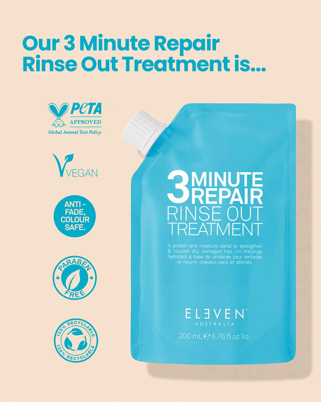3 MINUTE REPAIR RINSE OUT TREATMENT