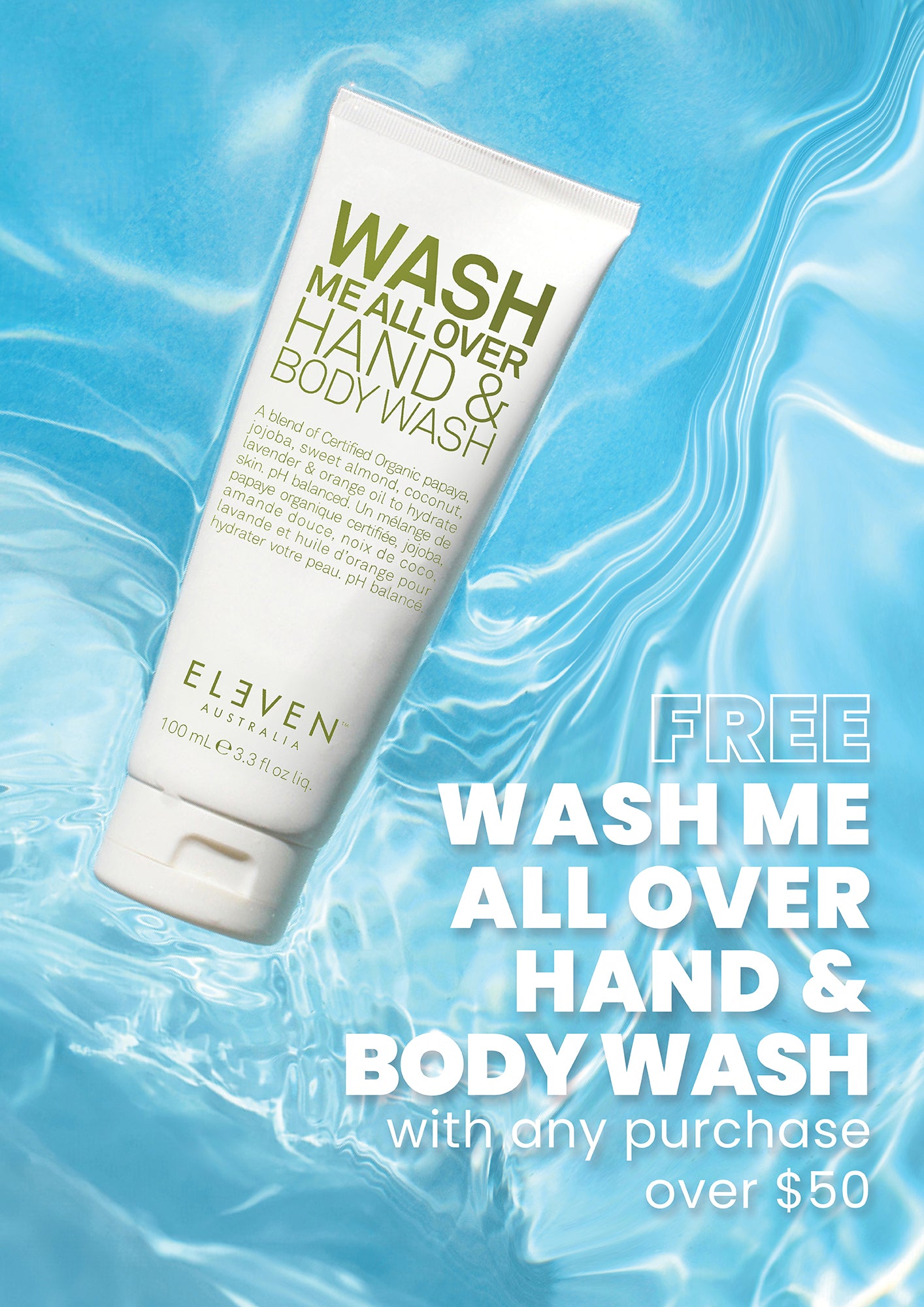 Wash me all over Hand & Body Wash