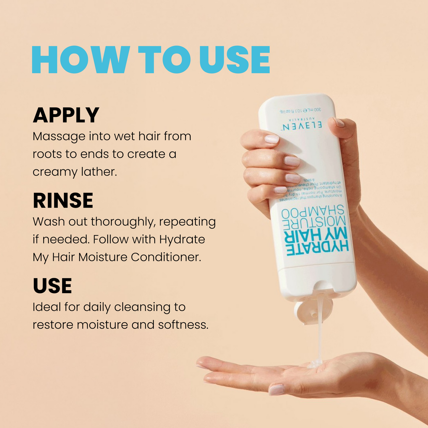 HYDRATE MY HAIR MOISTURE SHAMPOO