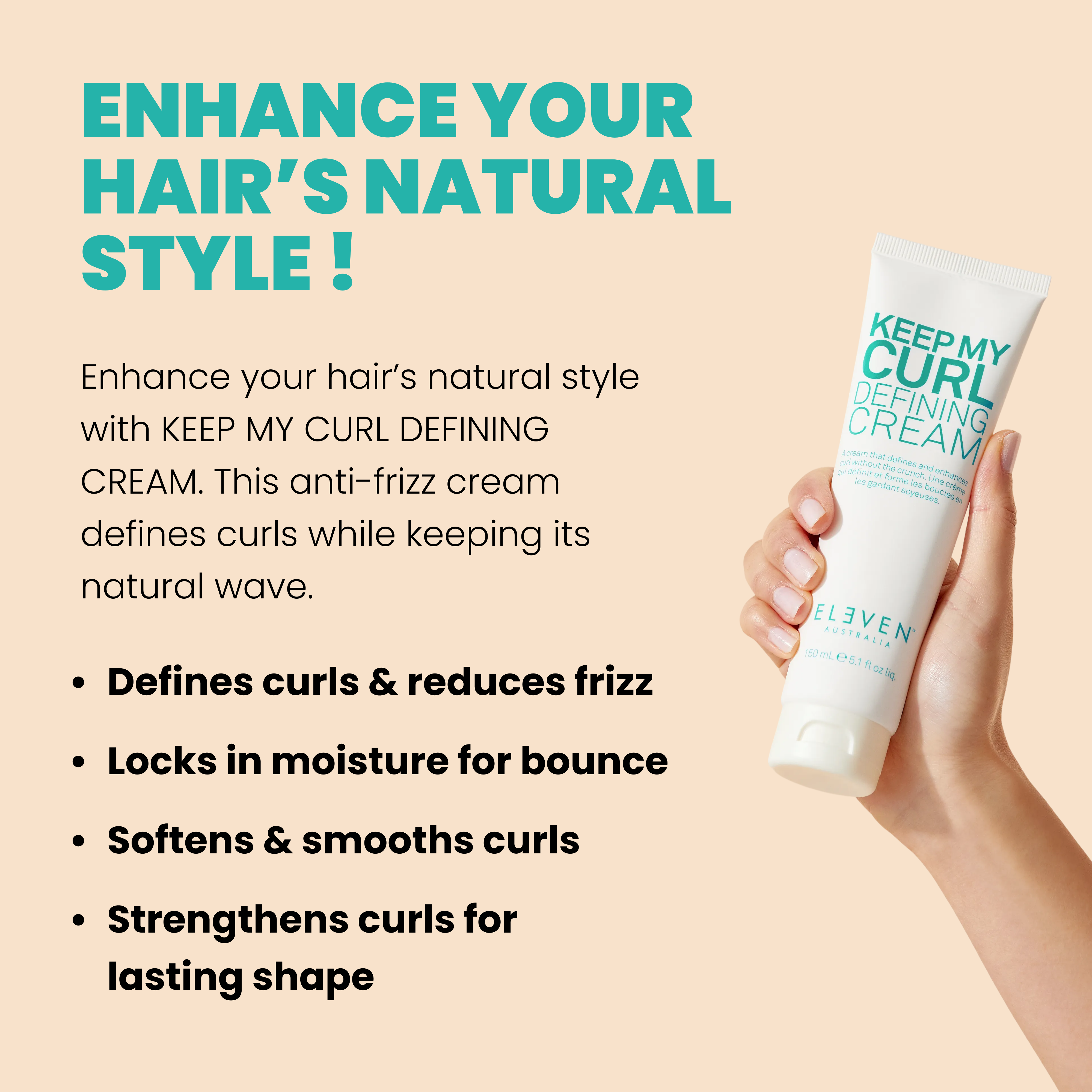 KEEP MY CURL DEFINING CREAM