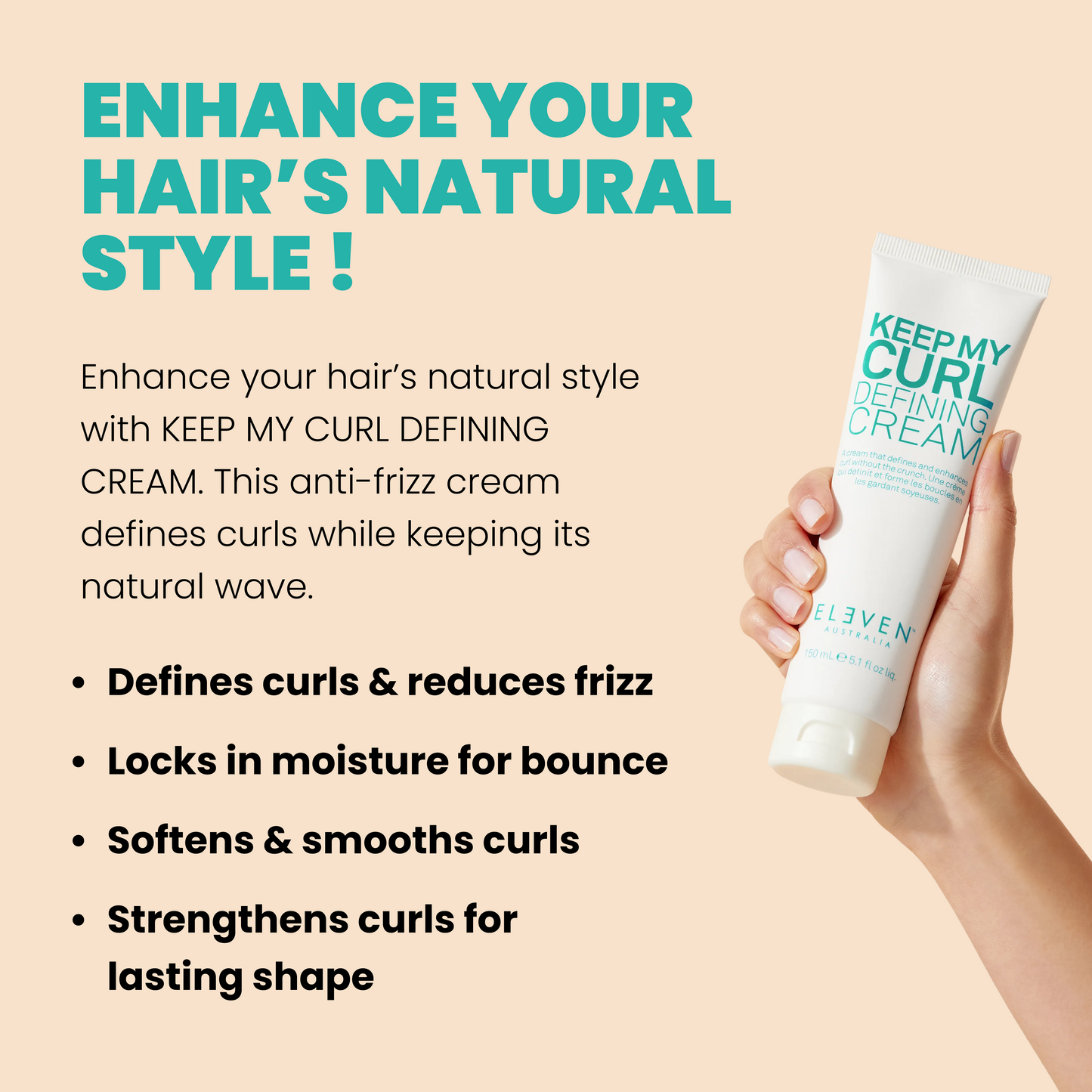 KEEP MY CURL DEFINING CREAM