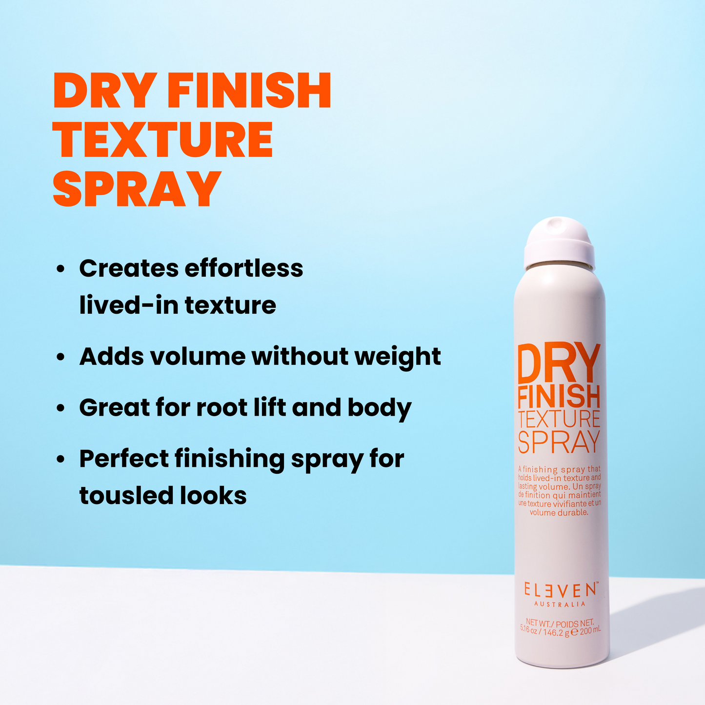 DRY FINISH TEXTURE SPRAY 5 OZ