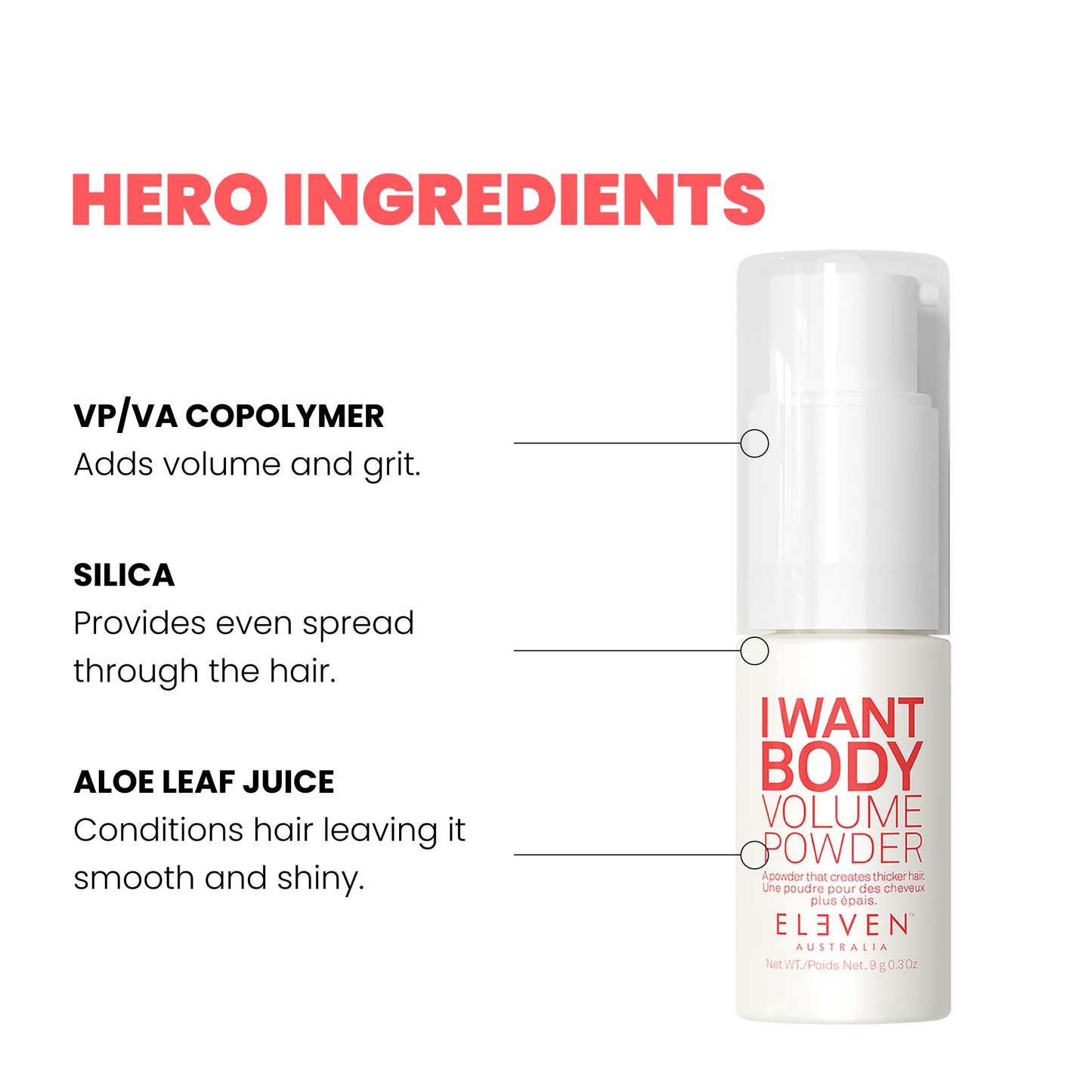 I WANT BODY VOLUME POWDER 0.3 OZ